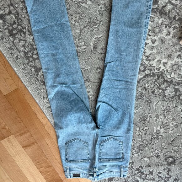 Paige Hoxton Straight Ankle Transcend Denim - Picture 2 of 2